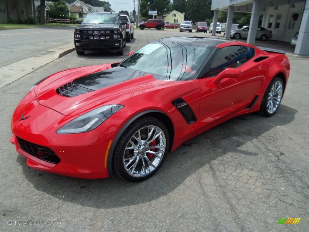 Torch Red 2016 Chevrolet Corvette Z06 Coupe Exterior Photo #105652050