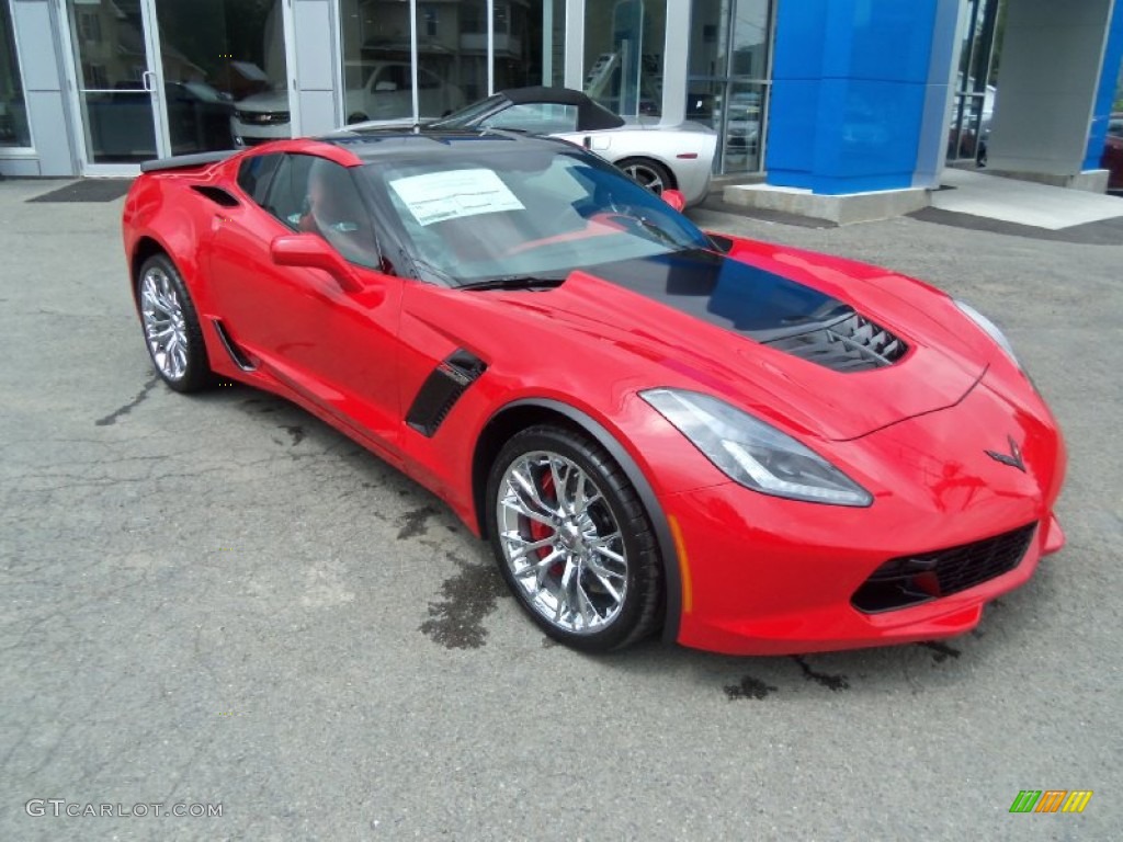 2016 Corvette Z06 Coupe - Torch Red / Adrenaline Red photo #8