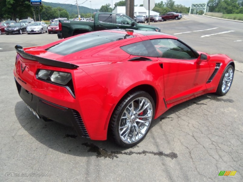 Torch Red 2016 Chevrolet Corvette Z06 Coupe Exterior Photo #105652260