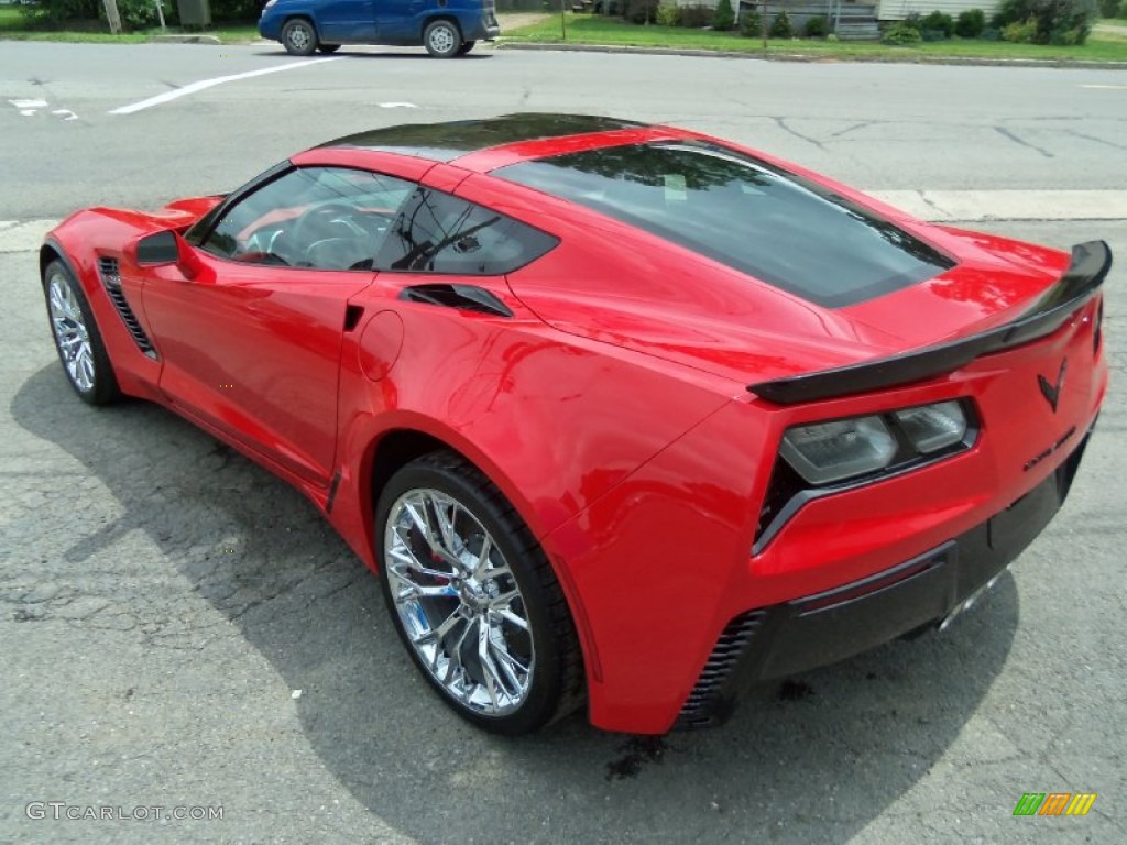 Torch Red 2016 Chevrolet Corvette Z06 Coupe Exterior Photo #105652314