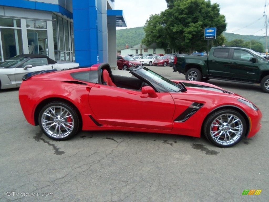 Torch Red 2016 Chevrolet Corvette Z06 Coupe Exterior Photo #105652539