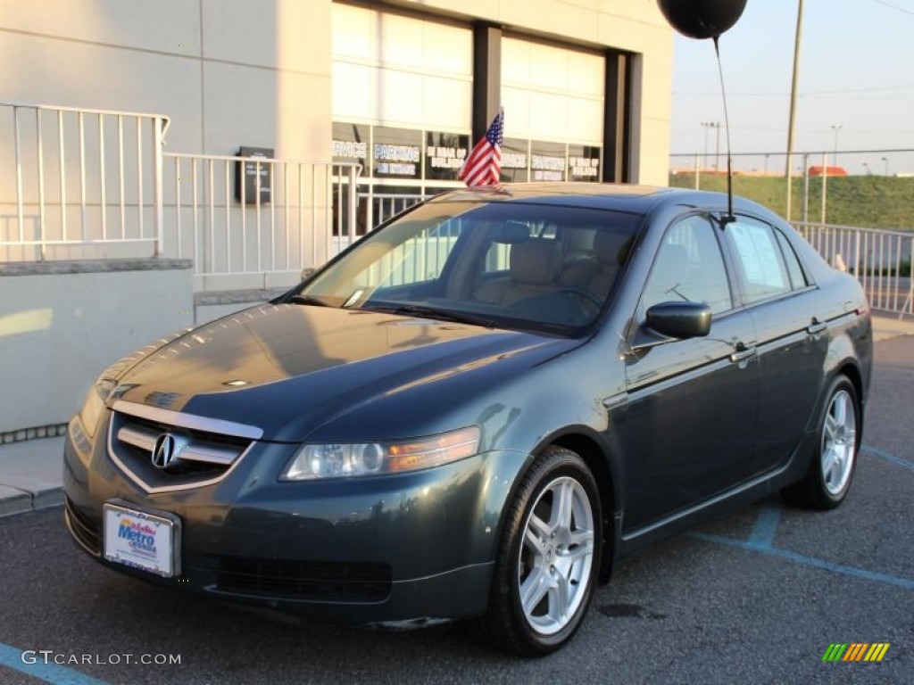 2004 TL 3.2 - Deep Green Pearl / Camel photo #1