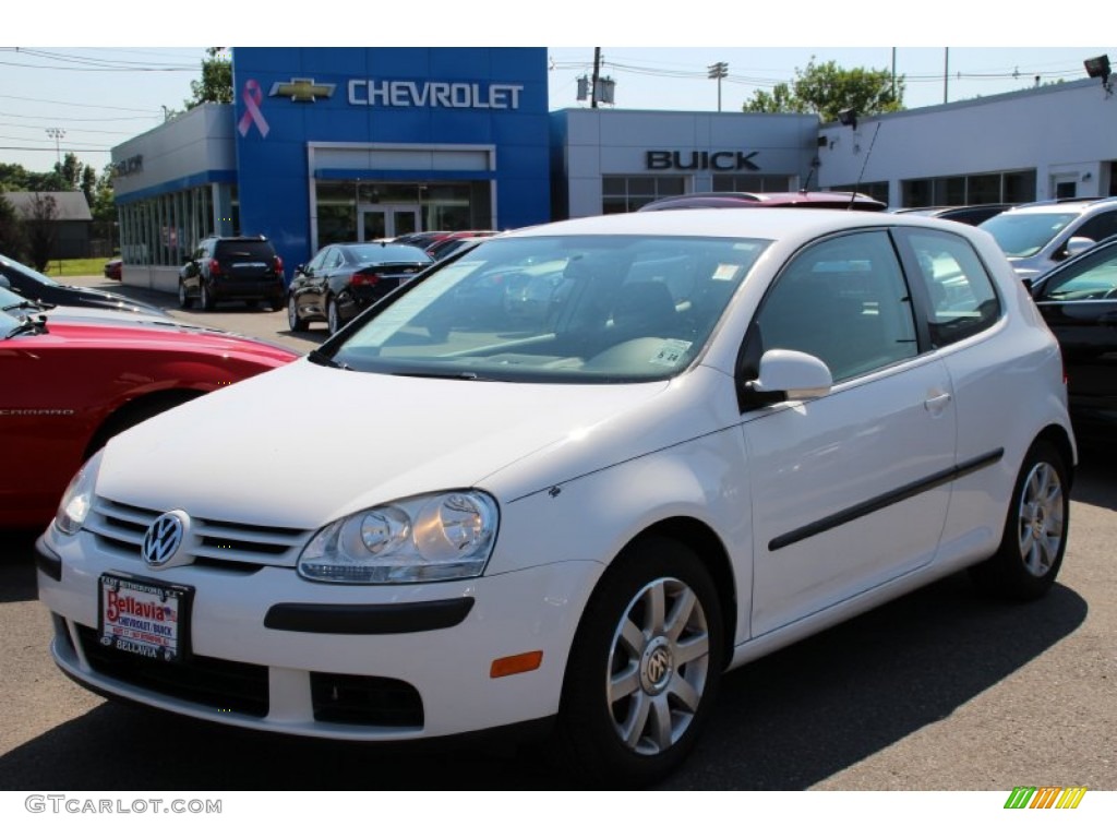 2009 Rabbit 2 Door - Candy White / Anthracite photo #1