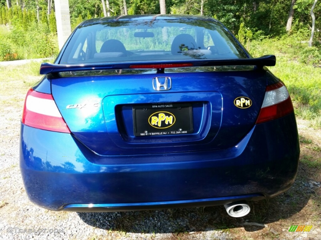 2006 Civic Si Coupe - Fiji Blue Pearl / Black photo #5