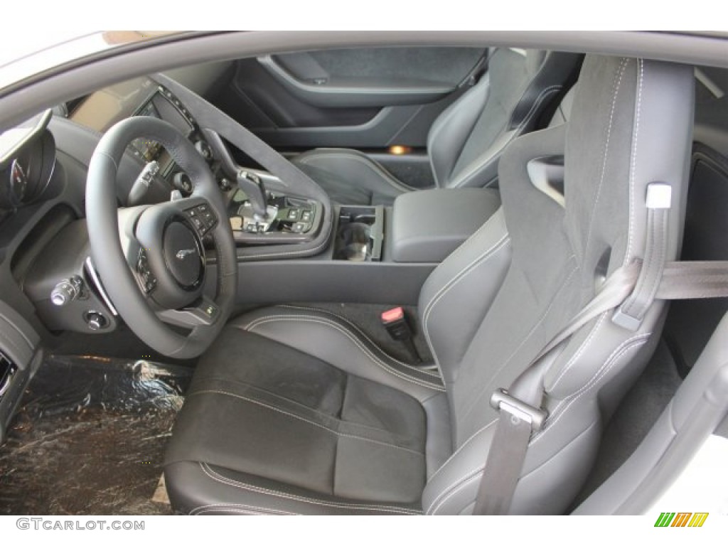 2016 Jaguar F-TYPE R Coupe Front Seat Photo #105656340
