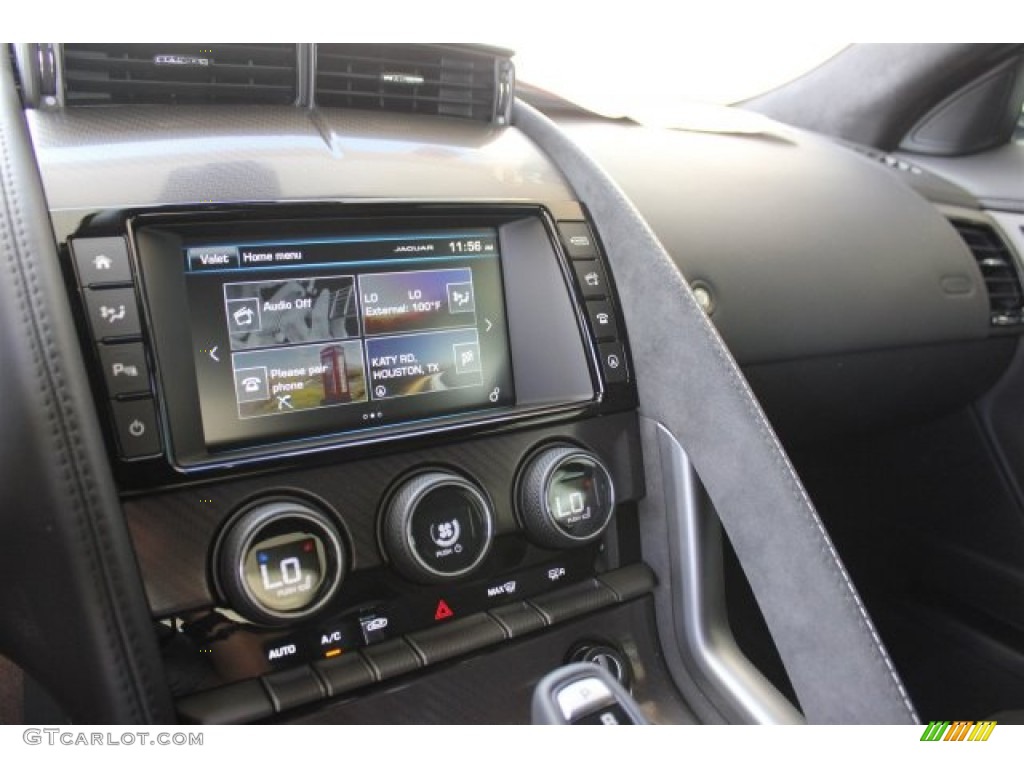 2016 Jaguar F-TYPE R Coupe Controls Photo #105656361