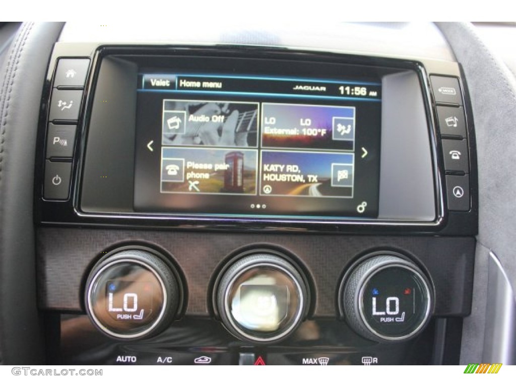 2016 Jaguar F-TYPE R Coupe Controls Photo #105656403
