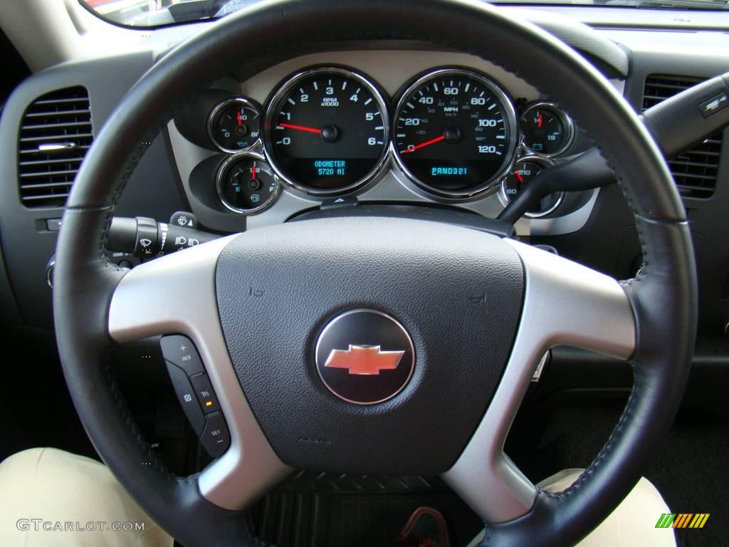 2008 Silverado 1500 LT Regular Cab 4x4 - Dark Cherry Metallic / Dark Titanium photo #18