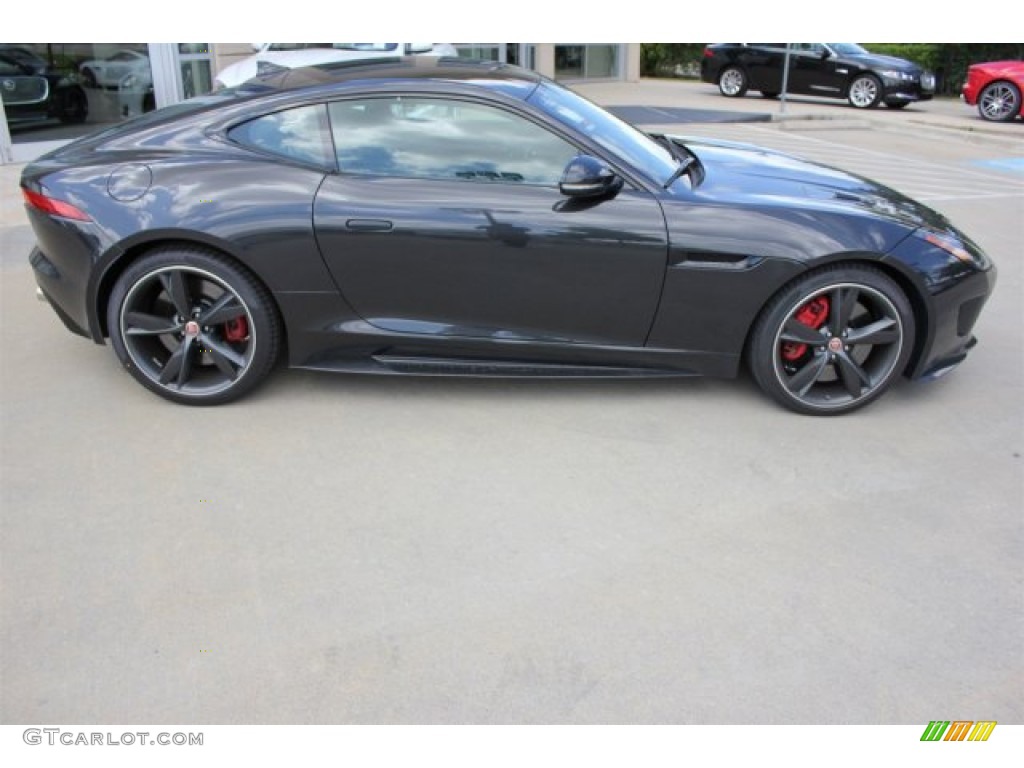 Stratus Gray 2016 Jaguar F-TYPE R Coupe Exterior Photo #105657045