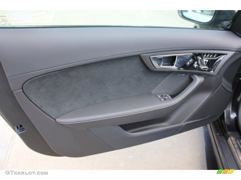 2016 Jaguar F-TYPE R Coupe Jet Door Panel Photo #105657102