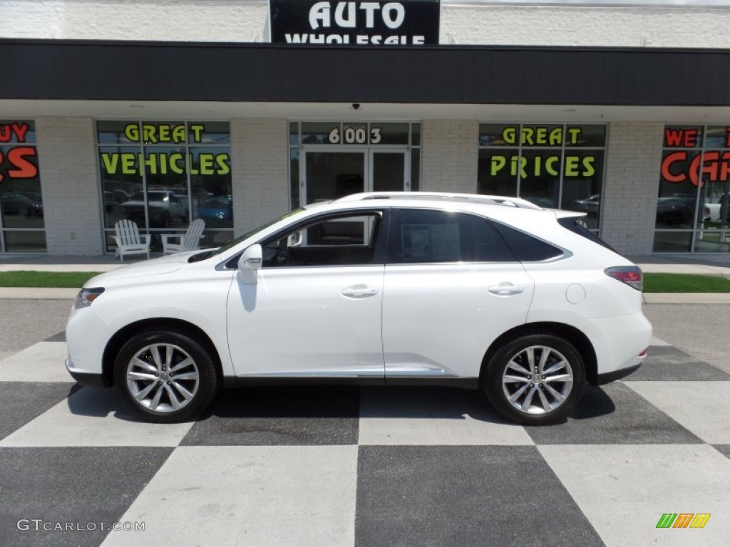 2015 RX 350 - Starfire White Pearl / Light Gray photo #1