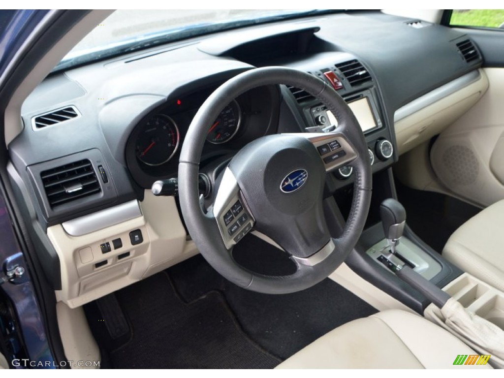 2014 XV Crosstrek 2.0i Limited - Quartz Blue Pearl / Ivory photo #5