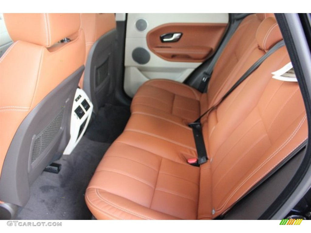 2015 Land Rover Range Rover Evoque Prestige Rear Seat Photo #105659475
