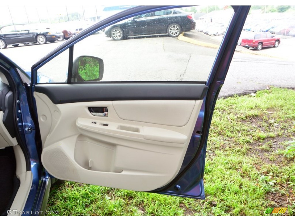 2014 XV Crosstrek 2.0i Limited - Quartz Blue Pearl / Ivory photo #16