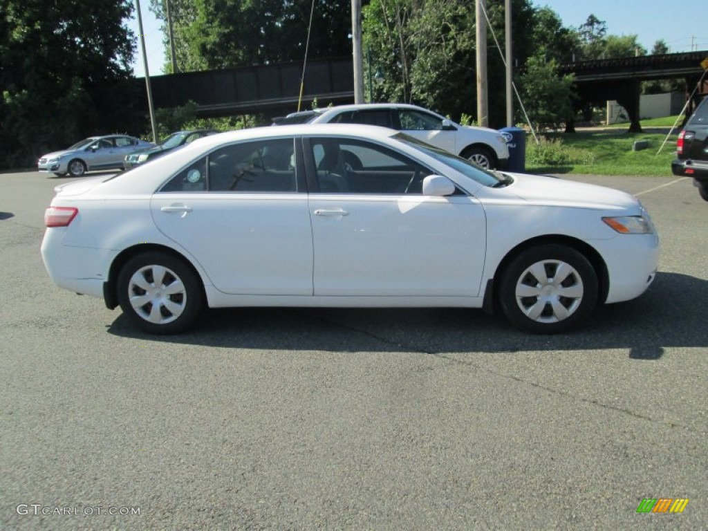 2008 Camry CE - Super White / Ash photo #5