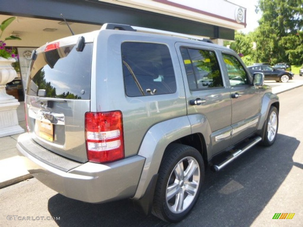 2012 Liberty Jet 4x4 - Mineral Gray Metallic / Dark Slate Gray photo #8