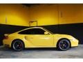 2001 Speed Yellow Porsche 911 Turbo Coupe  photo #2