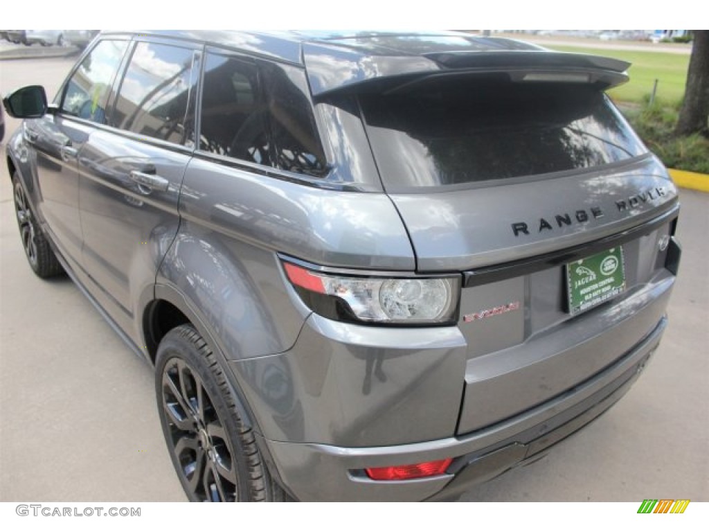 2015 Range Rover Evoque Dynamic - Corris Grey Metallic / Dynamic Ebony photo #7