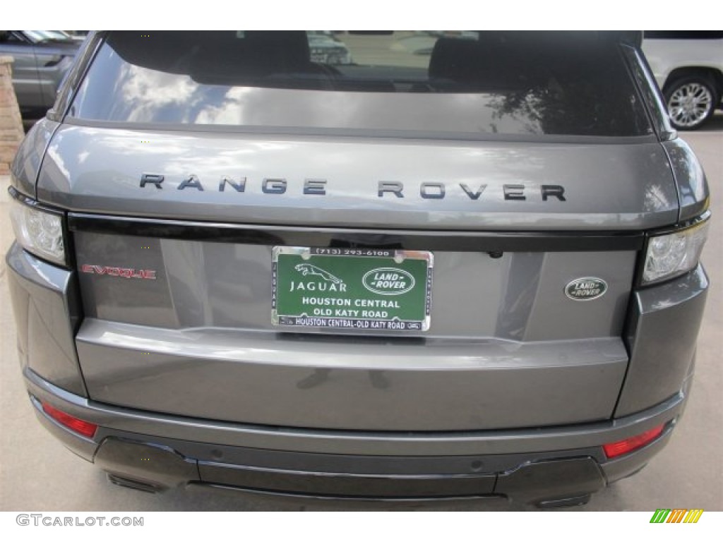 2015 Range Rover Evoque Dynamic - Corris Grey Metallic / Dynamic Ebony photo #8