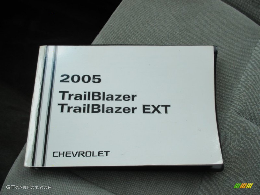2005 TrailBlazer LS 4x4 - Superior Blue Metallic / Light Gray photo #35
