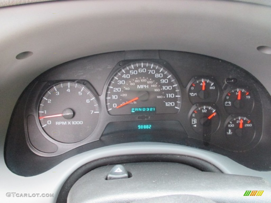 2005 TrailBlazer LS 4x4 - Superior Blue Metallic / Light Gray photo #36