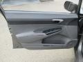 Gray 2008 Honda Civic LX Sedan Door Panel