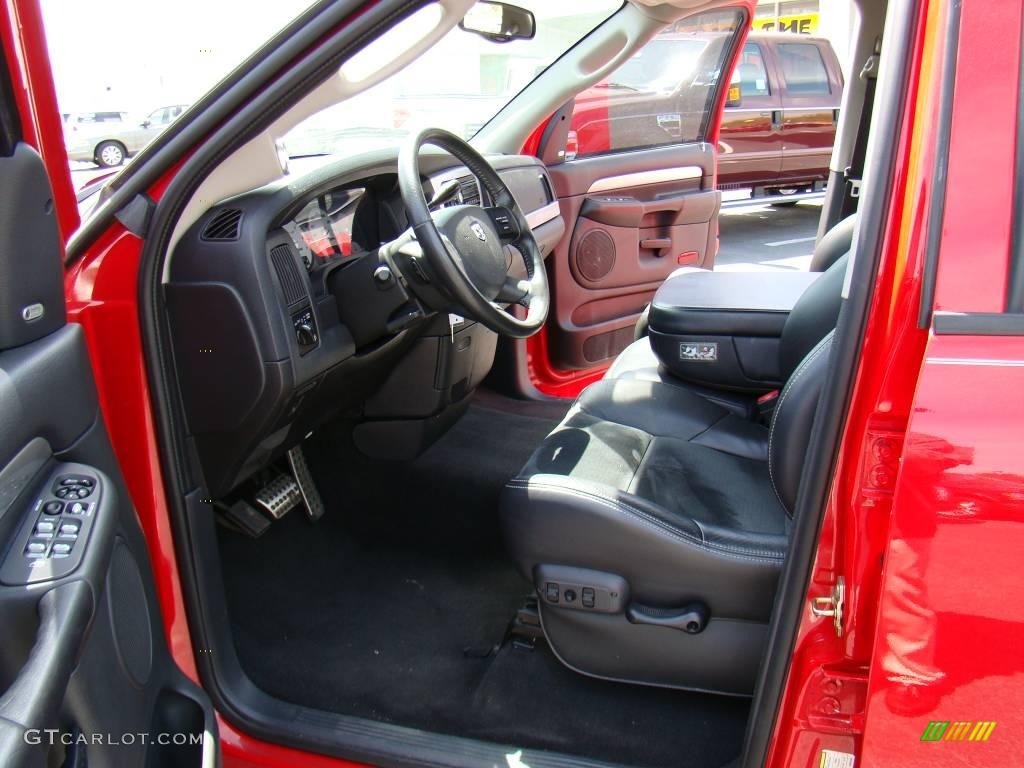 2005 Ram 1500 SRT-10 Quad Cab - Flame Red / Dark Slate Gray photo #8