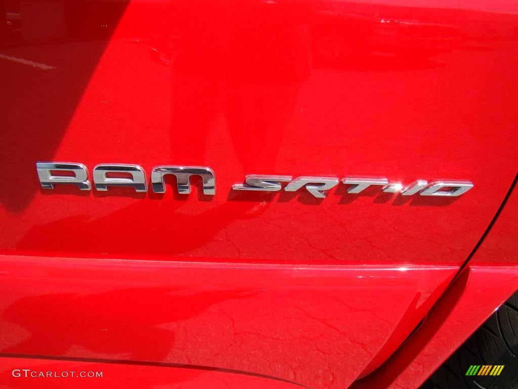 2005 Ram 1500 SRT-10 Quad Cab - Flame Red / Dark Slate Gray photo #14