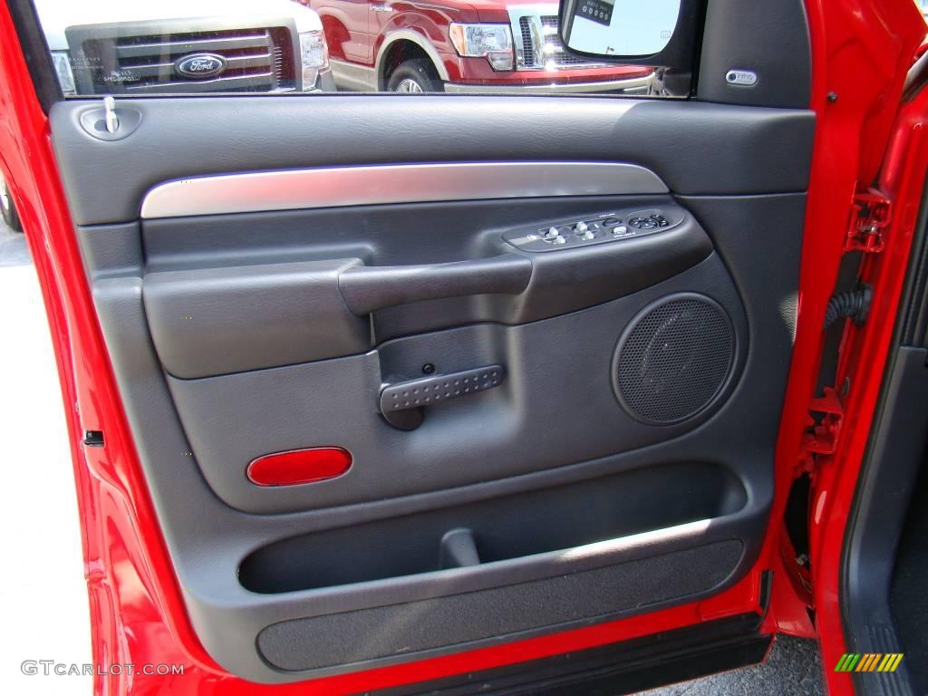 2005 Ram 1500 SRT-10 Quad Cab - Flame Red / Dark Slate Gray photo #17