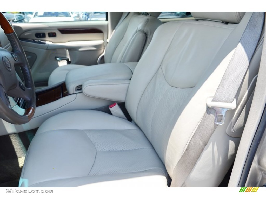 2003 Escalade EXT AWD - Silver Sand / Shale photo #22