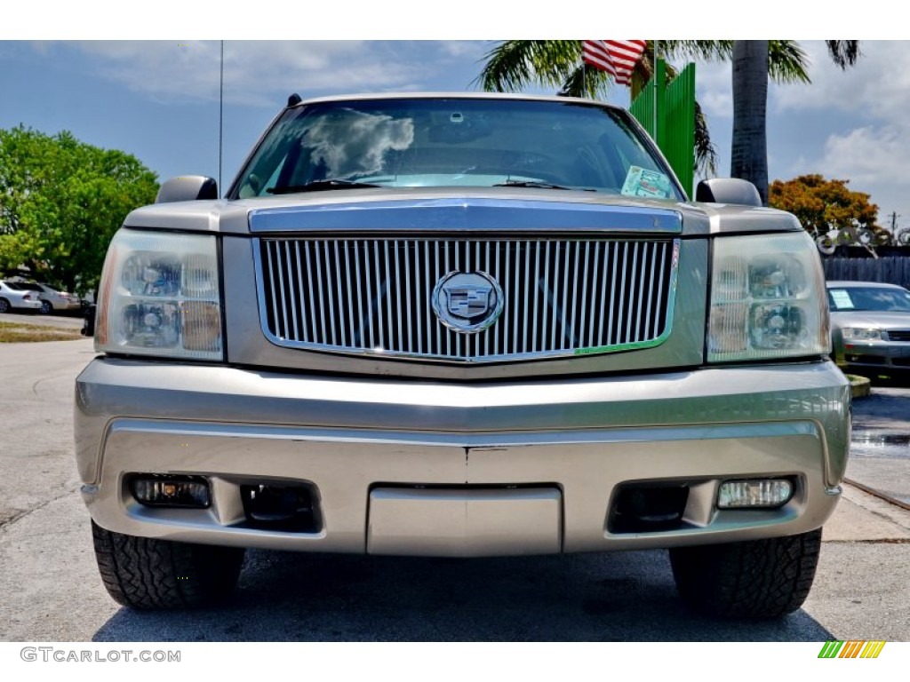 2003 Escalade EXT AWD - Silver Sand / Shale photo #47