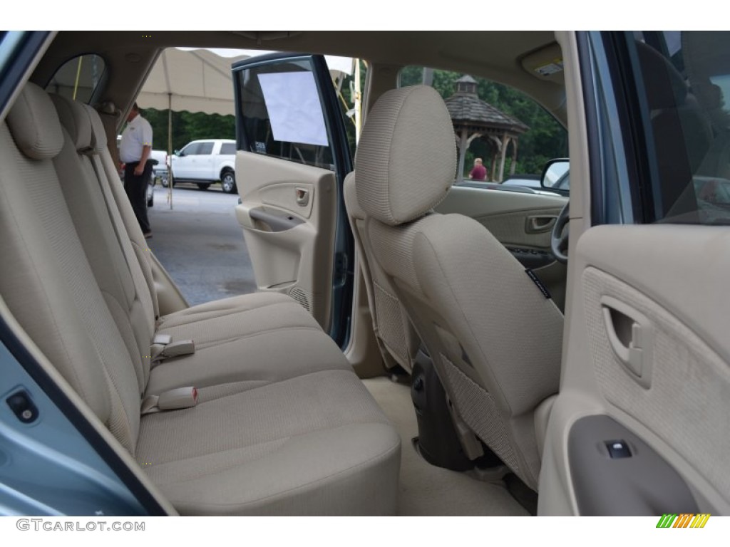 2007 Tucson GLS - Alpine Frost Blue Metallic / Beige photo #15