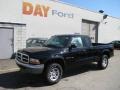 2002 Black Dodge Dakota SLT Club Cab 4x4  photo #1