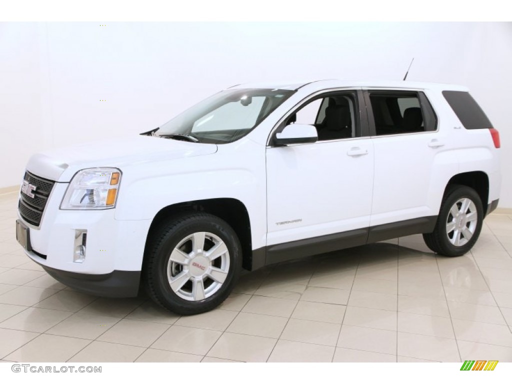 Olympic White 2012 GMC Terrain SLE AWD Exterior Photo #105669554