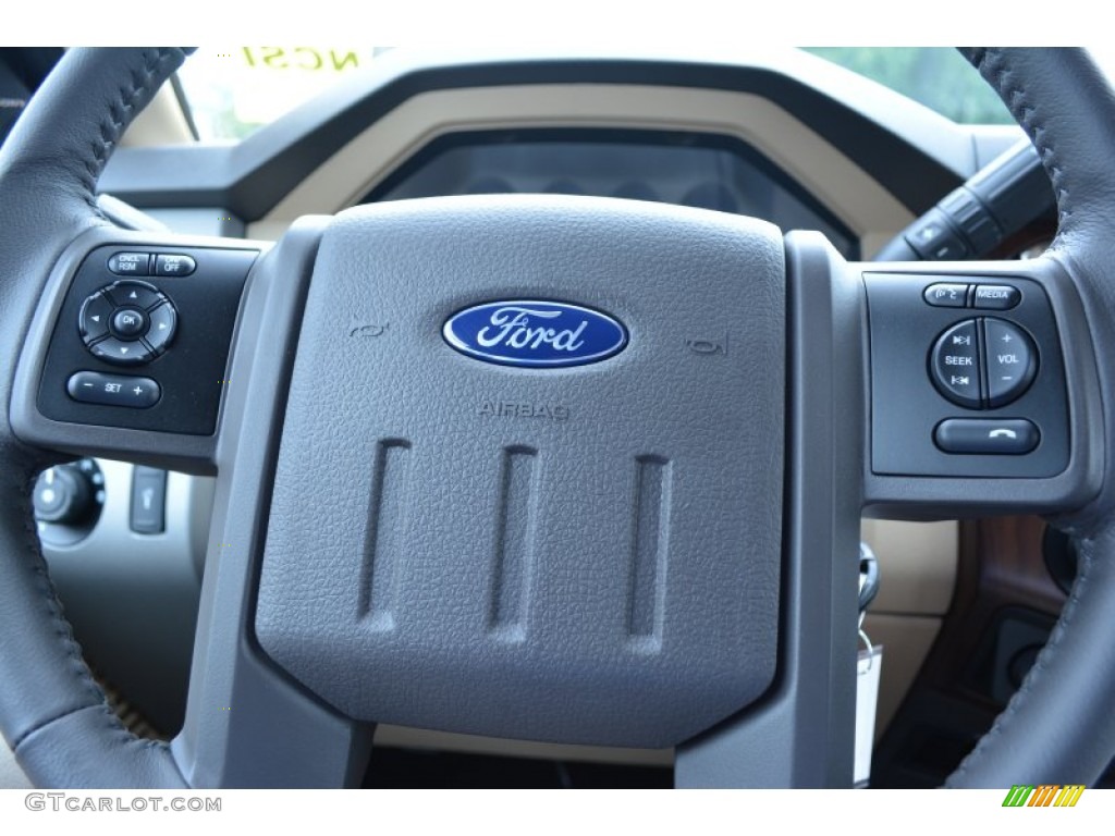 2016 Ford F350 Super Duty Lariat Crew Cab 4x4 DRW Controls Photo #105670122