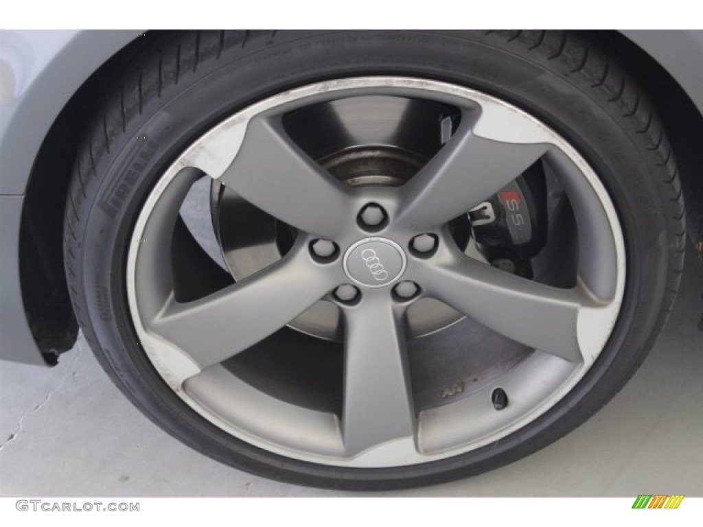 2014 S5 3.0T Premium Plus quattro Coupe - Monsoon Gray Metallic / Black photo #4