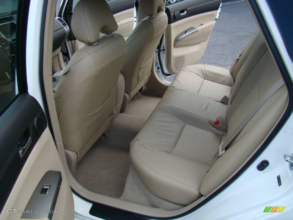 2005 Prius Hybrid - Super White / Ivory/Brown photo #9