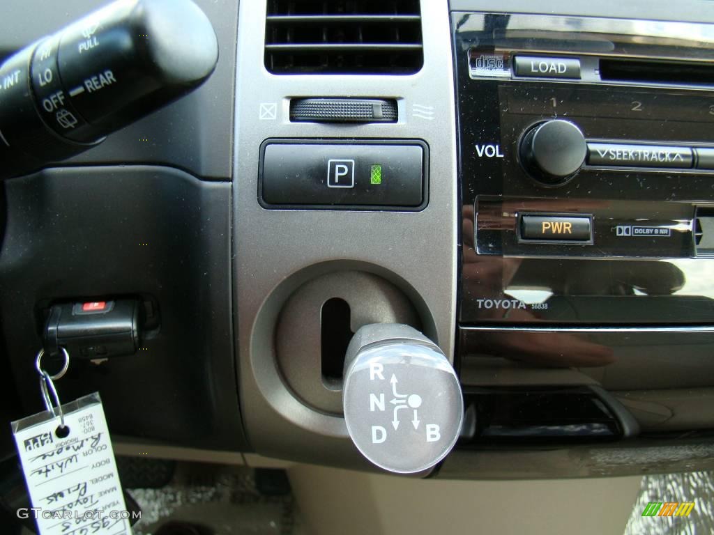 2005 Prius Hybrid - Super White / Ivory/Brown photo #21