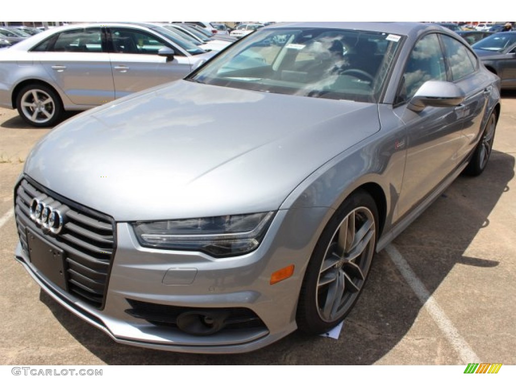 Tornado Grey Metallic 2016 Audi A7 3.0 TFSI Premium Plus quattro Exterior Photo #105674163