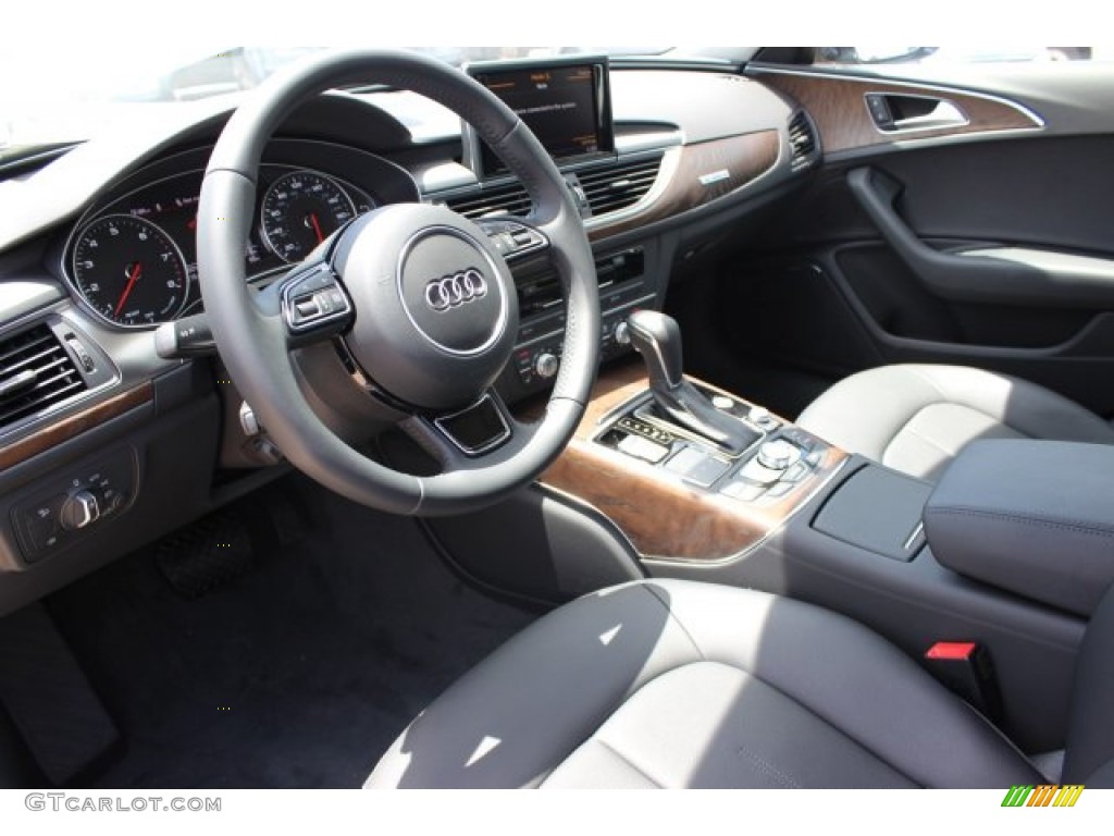2016 A6 3.0 TFSI Premium Plus quattro - Moonlight Blue Metallic / Black photo #16