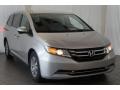 2015 Alabaster Silver Metallic Honda Odyssey EX  photo #2