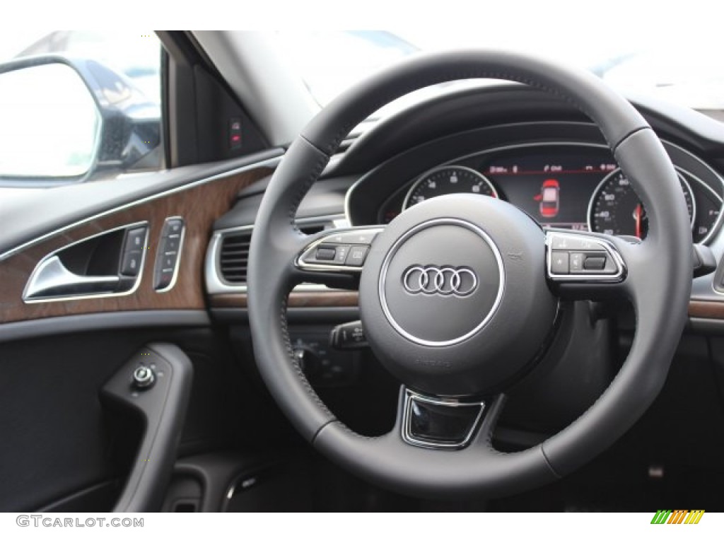 2016 A6 3.0 TFSI Premium Plus quattro - Moonlight Blue Metallic / Black photo #42