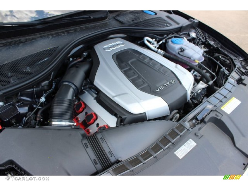 2016 A6 3.0 TFSI Premium Plus quattro - Moonlight Blue Metallic / Black photo #44