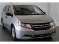 2015 Alabaster Silver Metallic Honda Odyssey LX  photo #2