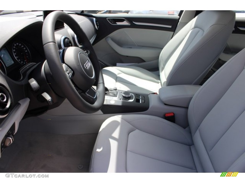 Titanium Gray Interior 2016 Audi A3 1.8 Premium Plus Photo #105675987