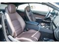 Chestnut Brown/Black Interior Photo for 2016 Mercedes-Benz E #105677531