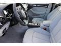 Titanium Gray Front Seat Photo for 2016 Audi A3 #105677768