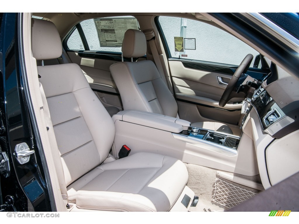2016 E 350 Sedan - Black / Silk Beige/Espresso Brown photo #2
