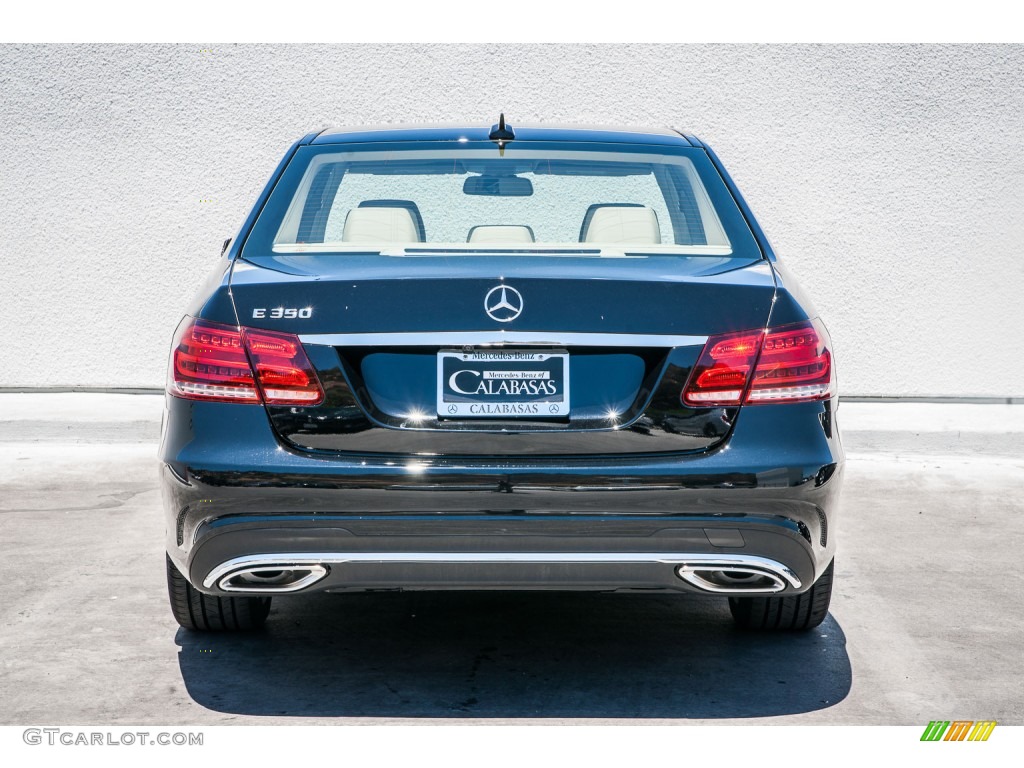 2016 E 350 Sedan - Black / Silk Beige/Espresso Brown photo #4