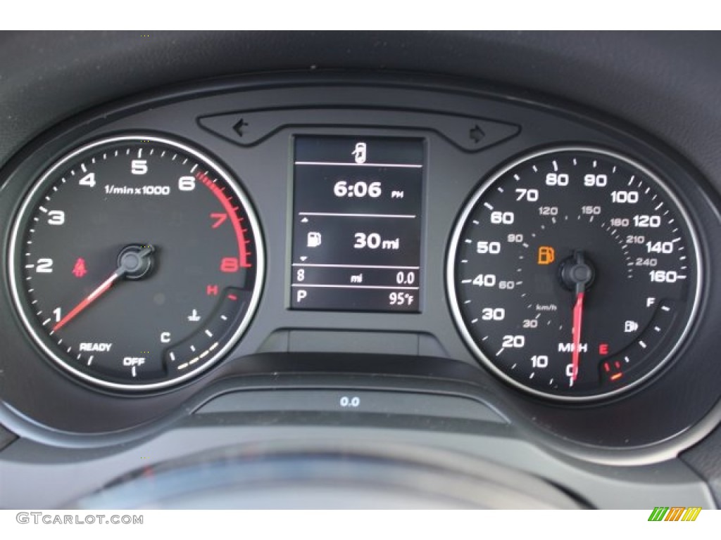 2016 Audi A3 1.8 Premium Gauges Photo #105678149